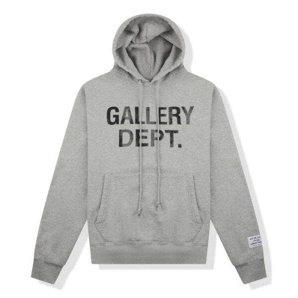 GALLERY DEPT. GD Logo Grey Hoodie