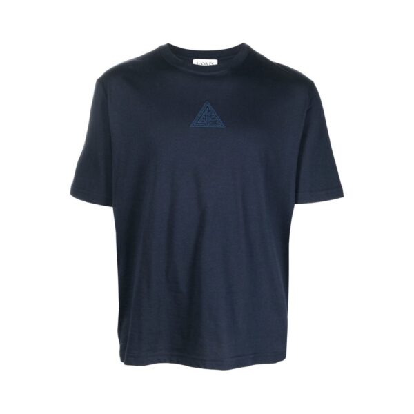 Lanvin Triangular Logo Print T-shirt